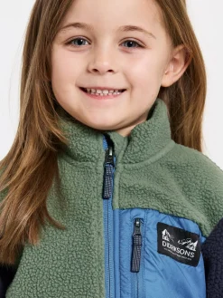 Didriksons Anten Fleecetrøje, Light Moss