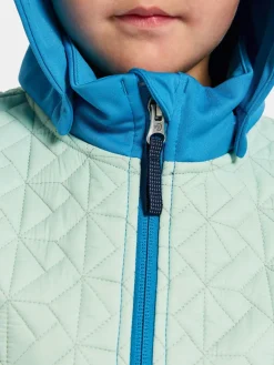 Didriksons Briska Hybridjakke, Blue Lagoon