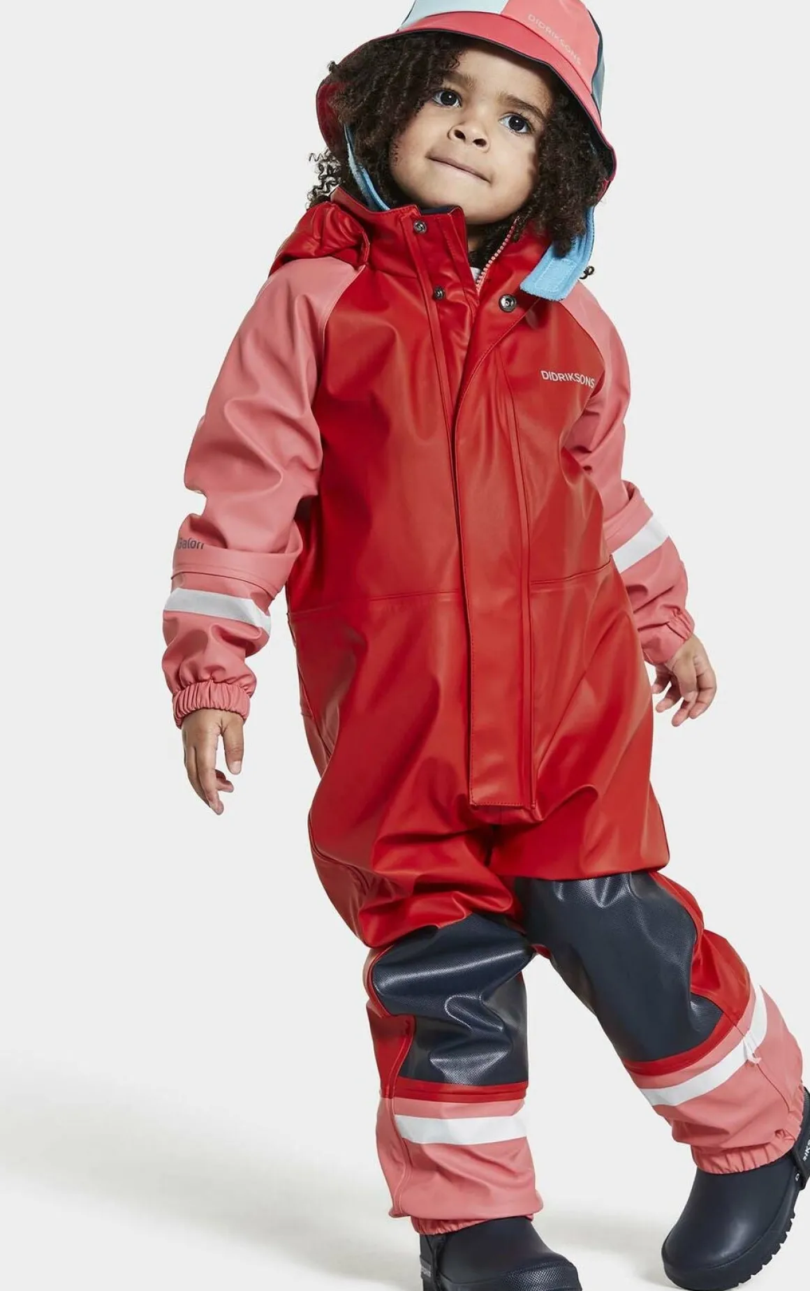 Didriksons Colorado Foret Regndragt, Peach Rose