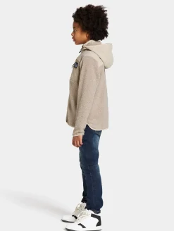 Didriksons Exa Fleecetrøje, Beach Beige