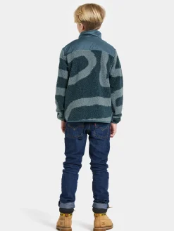 Didriksons Exa Fleecetrøje, Path L Blue