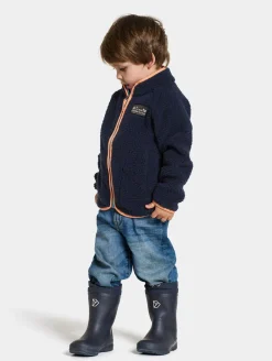 Didriksons Gibbs Fleecetrøje, Navy