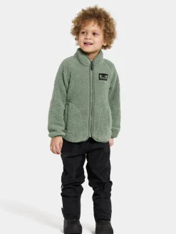 Didriksons Gibbs Fleecetrøje, Light Moss