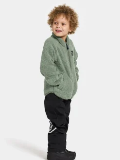 Didriksons Gibbs Fleecetrøje, Light Moss