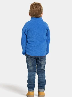 Didriksons Gibbs Fleecetrøje, Caribbean Blue