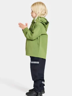 Didriksons  Hindbær Vindjakke, Algae Green