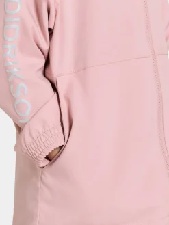 Didriksons  Hindbær Vindjakke, Soft Pink