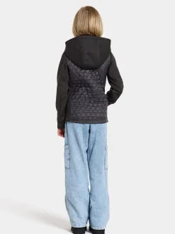 Didriksons Kapris Hybridjakke, Sort