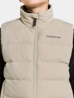 Didriksons Kilo Vest, Clay Beige