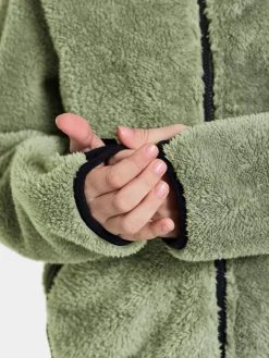 Didriksons Mejram Fleecetrøje, Light Moss