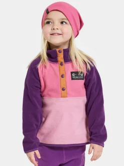 Didriksons Monte Fleecetrøje, Light Heather Pink