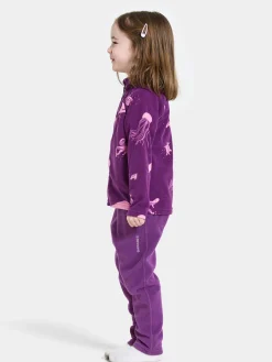 Didriksons Monte Fleecetrøje, Winter Ocean Purple