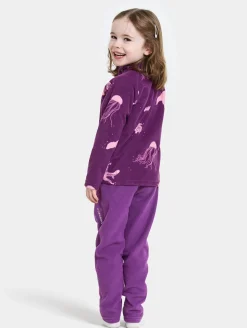 Didriksons Monte Fleecetrøje, Winter Ocean Purple