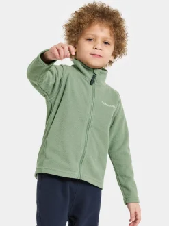 Didriksons Monte Fleecetrøje, Light Moss