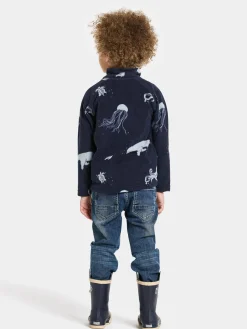 Didriksons Monte Fleecetrøje, Winter Ocean Blue