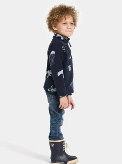 Didriksons Monte Fleecetrøje, Winter Ocean Blue