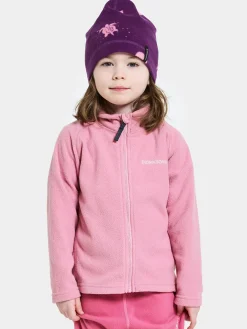 Didriksons Monte Fleecetrøje, Light Heather Pink