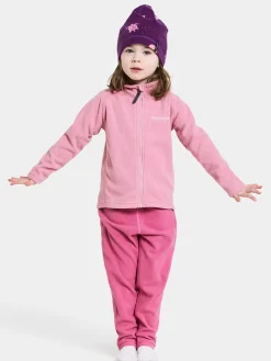 Didriksons Monte Fleecetrøje, Light Heather Pink