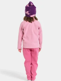 Didriksons Monte Fleecetrøje, Light Heather Pink