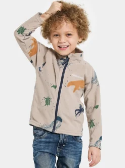 Didriksons Monte Fleecetrøje, Winter Ocean Multi