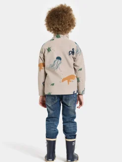 Didriksons Monte Fleecetrøje, Winter Ocean Multi