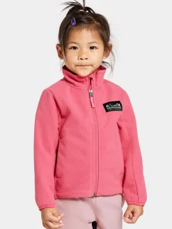 Didriksons Muskot  Vindtæt Vindtæt Fleecetrøje, Dusty Azalea