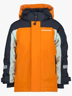 Didriksons Neptun Vinterjakke, Orange Jam