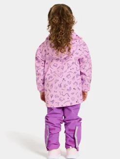 Didriksons Norma Skaljakke, Doodle Orchid Pink