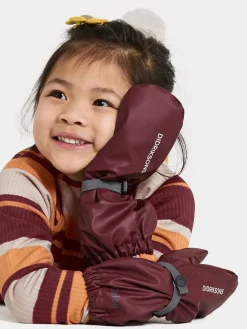 Didriksons Pileglove Forede Regnvanter, Anemon Red