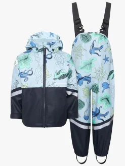 Didriksons Waterman Regnsæt, Ocean Multi Blue