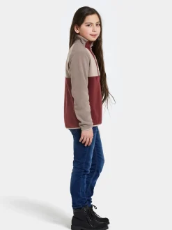 Didriksons Yokto Fleecetrøje, Anemon Red