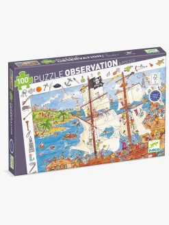 Djeco Observationspuslespil Pirat 100 Brikker