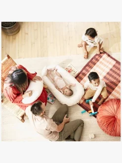 DockATot Deluxe+ Babynest, Sand Chambray