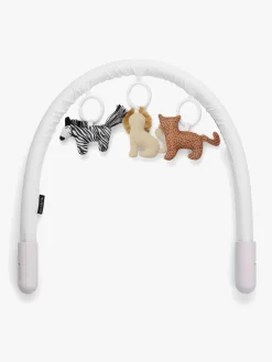 DockATot Legetøjsbøjle Toy Bundle, White/ Day at the Zoo