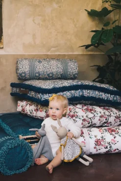 DockATot Present Tense Pude, Pink & Rose/ Blue