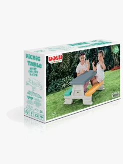 Dolu Picnicbord til 4, Hvid/Blå