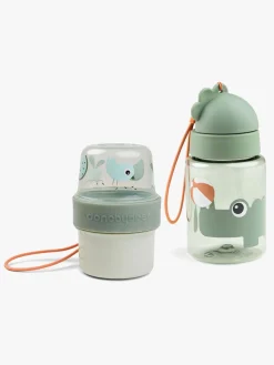 Done By Deer Birdee Snackbeholder & Flaske, Green