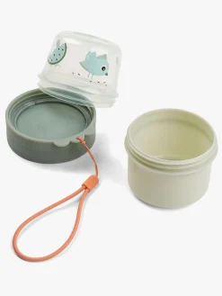 Done By Deer Birdee To Go Two-Way Snackbeholder, Green