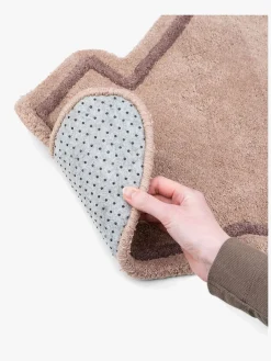 Done By Deer Croc Gulvtæppe 46x110, Lyserød