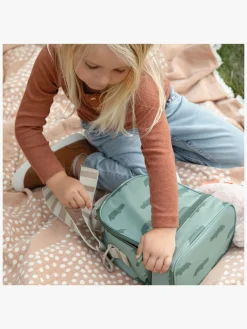 Done By Deer Croco  Isoleret Frokosttaske 3L, Green