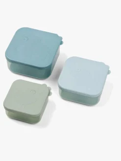 Done By Deer Deer Friends Madkasse & Flaske, Blue