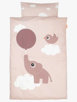 Done By Deer Elphee Sengesæt Tremmeseng 70 x 100, Pink