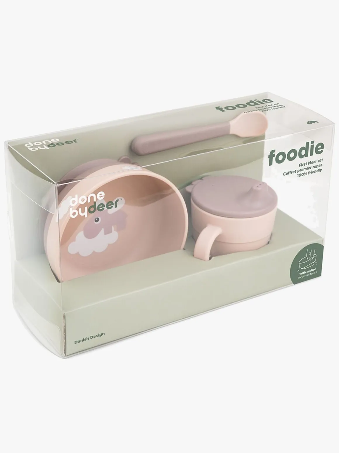 Done By Deer Foodie Madsæt Happy Clouds, Powder