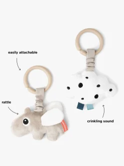 Done By Deer Happy Clouds Aktivitetslegetøj, Sandfarvet