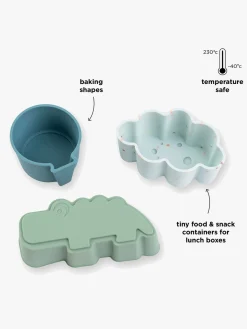 Done By Deer Happy Clouds Silikoneforme 3-pak, Blue