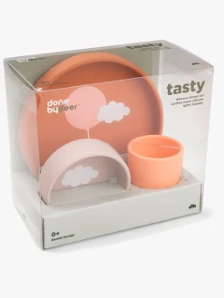 Done By Deer Happy Clouds Børneservicer, Papaya