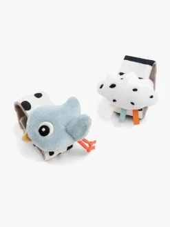 Done By Deer Håndledsrangle Happy Clouds 2-pak, Blue