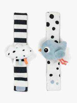 Done By Deer Håndledsrangle Happy Clouds 2-pak, Blue