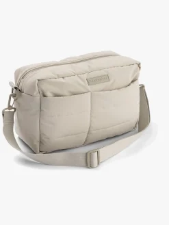 Done By Deer Quiltet Pusletaske med Barnevognskrog, Sand