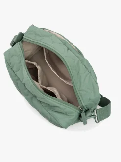 Done By Deer Quiltet Pusletaske med Barnevognskrog, Green